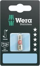 Image of Wera 3851/1 TS SB Ph2 x 25mm Stainless Steel Screwdriver Bit - 05073611001