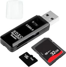 Image of 2IN1 TF SD CARD READER USB 3.0 MICRO SD CARD TO USB ADAPTER SMART CARD READER
