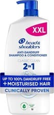 Image of Head & Shoulders Anti-Dandruff Shampoo, 2 in 1 Classic Clean 1000 ml UK Seller