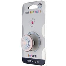 Image of PopSockets Swappable PopGrip Grip and Phone Stand - Ripple Opalescent Blue