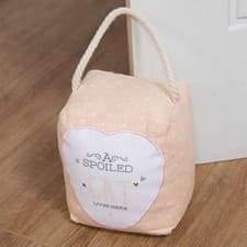 Image of Widdop 'Love Life' Doorstop with Rope Handle - A Spoiled Cat