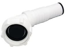 Image of Floplast Waste Trap Thc40 Washing Machine And Dishwasher Nozzle Size 40mm 1 1/2”