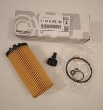 Image of 11428593186 Genuine BMW Oil Filter  - BMW F45 F46 MINI F54 F55 F56 F56 F60 ...