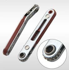 Image of Mini Bit Holder Ratchet Wrench Screwdriver Hex & Internal Hex Bit Set