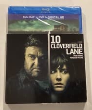Image of 10 Cloverfield Lane (Blu-ray, 2016, W/Slipcover) Monsters come in many forms.