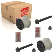 Image of Front Control Arm Bush Kit Inc Bolts Nuts & Grease Fits Volkswagen Be Febi 39228