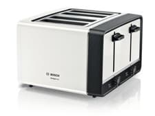 Image of BOSCH  4 SLICE TOASTER - TAT5P441GB WHITE - DESIGN LINE – NEW WITH WARRANTY