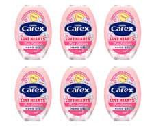 Image of CAREX HAND GEL SANITIZER ANTI BACTERIAL CHOOSE POCKET TRAVEL SIZE 50ML