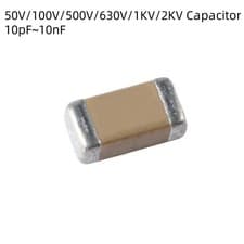Image of 1206 SMD/SMT Ceramic Capacitors 50V/100V/500V/630V/1KV/2KV Capacitor 10pF~10nF