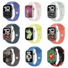 Image of Genuine Apple Watch Sport Band 49mm 46mm 45mm 44mm 42mm 41mm 40mm ALL COLOURS