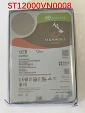 Image of New Seagate ST12000VN0008 12TB IronWolf 3.5"SATA 7200rpm Internal Hard Drive HDD