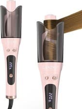 Image of LANDOT AUTOMATIC ROTATING CURLING IRON 25MM - ROSE GOLD