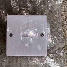 Image of Knightsbridge 7200 2/3A SURFACE Mount Telephone Extension Socket White