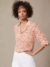Image of MINT VELVET Size 18 fresh print shirt BNWOT