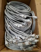 Image of CAT6 Patch Lead 1.5m Grey - Pack of 50