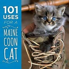 Image of 101 USES FOR A MAINE COON CAT By Down East Books - Hardcover **BRAND NEW**