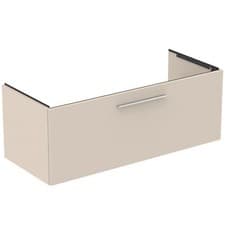 Image of Ideal Standard i.life B 1200mm Vanity Unit With 1 Drawer Sand Beige Matt T5515NF