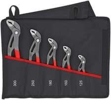 Image of Knipex 00 19 55 S5 5 Piece Cobra® Waterpump Plier Set
