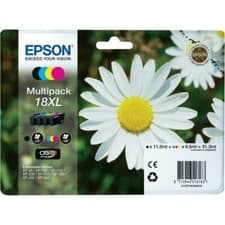 Image of Genuine Original Epson 18 18XL BCMY Ink Cartridges Daisy *LOT*