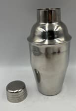 Image of Stainless Steel Cocktail Shaker H 17cm Vgc