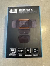 Image of Adesso CyberTrack H2 480p Webcam Windows USB Connection Microphone Brand New!