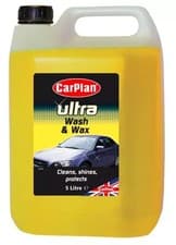 Image of CarPlan Ultra Wax & Wash Car Shampoo, 5 L Free UK Delivery (Packaging may vary)