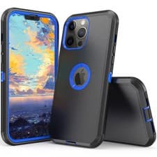 Image of For iPhone 14 13 11 12 Pro Max XR XS MAX Phone Case Heavy Duty Shockproof Cover