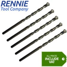 Image of TCT Tipped Masonry Drill Bits For Brick Concrete Wood Etc - All Sizes