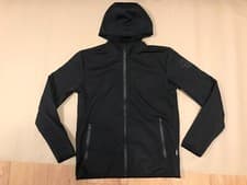 Image of Napapijri Men's Baunt Fzh Black Zip Sweatshirt Jacket Size L