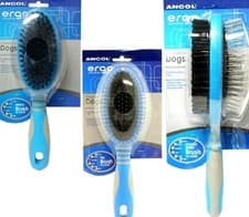 Image of ERGO DOG BRUSHES - (bristle / pin / double sided) - Ancol Pet Grooming bpl Brush