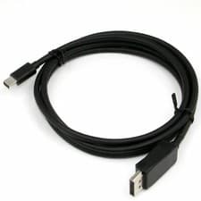 Image of NEW 1.8M Mini DP Display Port DisplayPort to DisplayPort Cable Lead UK