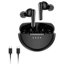 Image of Belkin SoundForm Rhythm ANC True Wireless Earbuds - Built-in Microphone (AUC015)