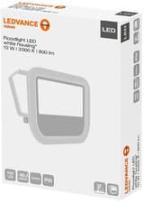 Image of Ledvance 10W LED Floodlight 3000K - White Housing IP RATED Flood Light LED