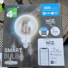 Image of Pack of 4 - 4lite WiZ Connected E27 warm to cool white WiFi LED Smart Bulb