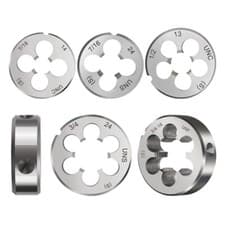 Image of Thread Die UNC UNF UNEF UNS Machine Round Threading Die Right Hand 3/8 - 1''