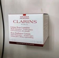 Image of CLARINS ROSE RADIANCE CREAM SUPER RESTORATIVE NEW SEALED 50ML
