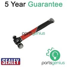 Image of Sealey Premier Ball Pein Hammer with Fibreglass Shaft 16oz BPHG16