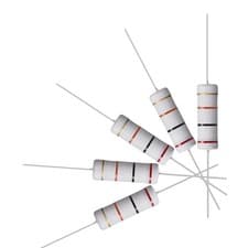 Image of 10X 20K Ohm Metal Oxide Film Resistor Shaft Lead for DIY 5W 5% Tolerance
