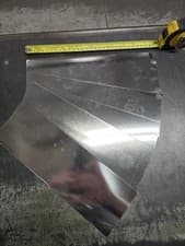 Image of 5pc 0.3mm thick / 0.012" steel shims 300mm x 100mm