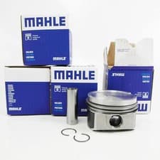 Image of 4x Pistons 81.51mm MAHLE for Audi Seat Skoda VW 1.8T 20V APX BAM APY AMK 0331412