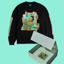 Image of New Taylor Swift TLOAS Life Showgirl Sweatshirt CD Box Set YM Top Merch Adult XS