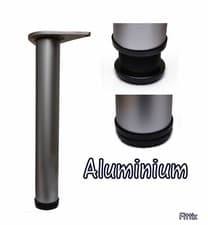 Image of 60 mm Adjustable Breakfast Bar Worktop Support Table Kitchen Leg 710/820/1100 mm