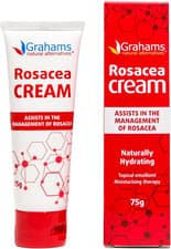 Image of Grahams Natural Rosacea Cream - Clinically Proven Anti-Redness Treatment for Fac