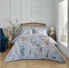 Image of Dorma Love birds King Duvet Cover Set-  300 Thread count- RRP £115 - BNIP
