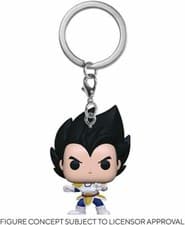 Image of FUNKO POP: DRAGON BALL Z - VEGETA KEYCHAIN