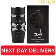 Image of Lattafa Asad Elixir Eau de Parfum Spray – Long Lasting, Luxury 100ml