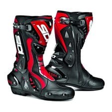 Image of Sidi ST CE Moto Motorcycle Motorbike Boots Black / Red