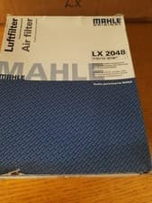 Image of MAHLE LX2048 Air Filter Fits SSANGYONG ACTYON I II KYRON MUSSO II RODIUS 96-19
