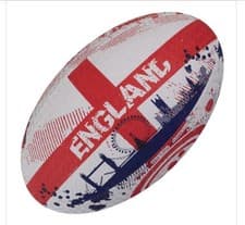 Image of The Optimum National Rugby Ball- England. Size 4. Brand New