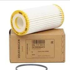Image of GENUINE VOLKSWAGEN AUDI SKODA OIL FILTER 06L115562B 06L103801D